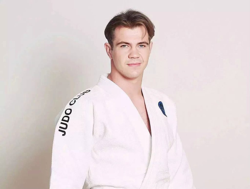 Rokas Nenartavičius, treinador lituano homenageado pelo Judo do Ribatejo