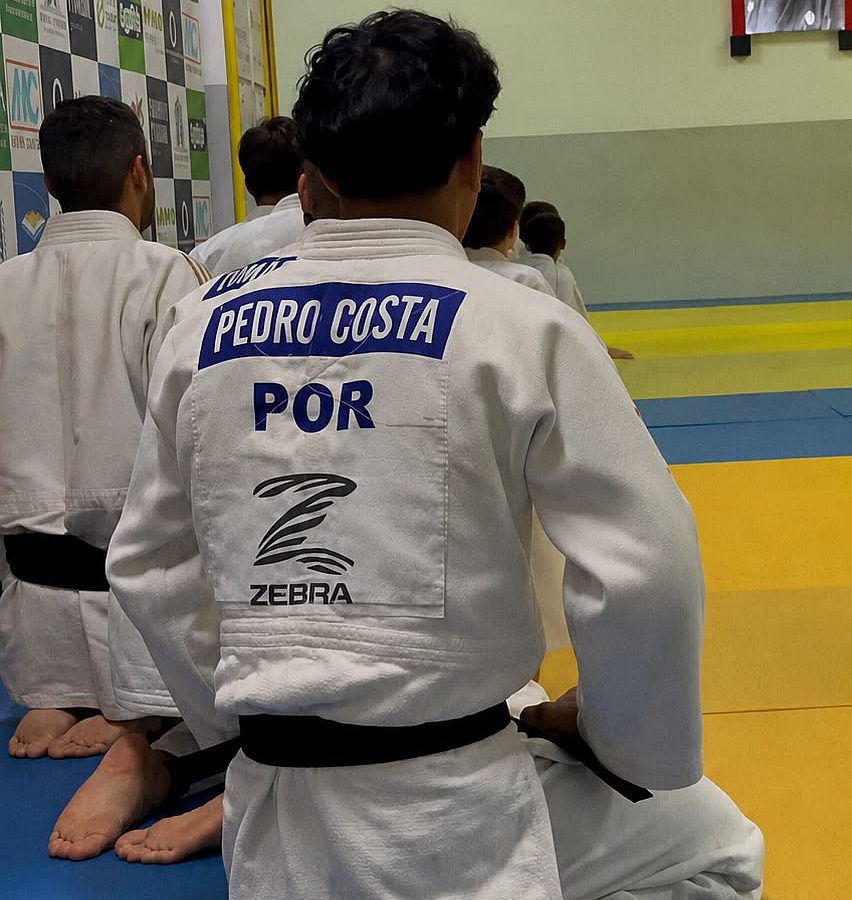 Pedro Costa, do CJTN, no exame de graduação de 1º Dan
