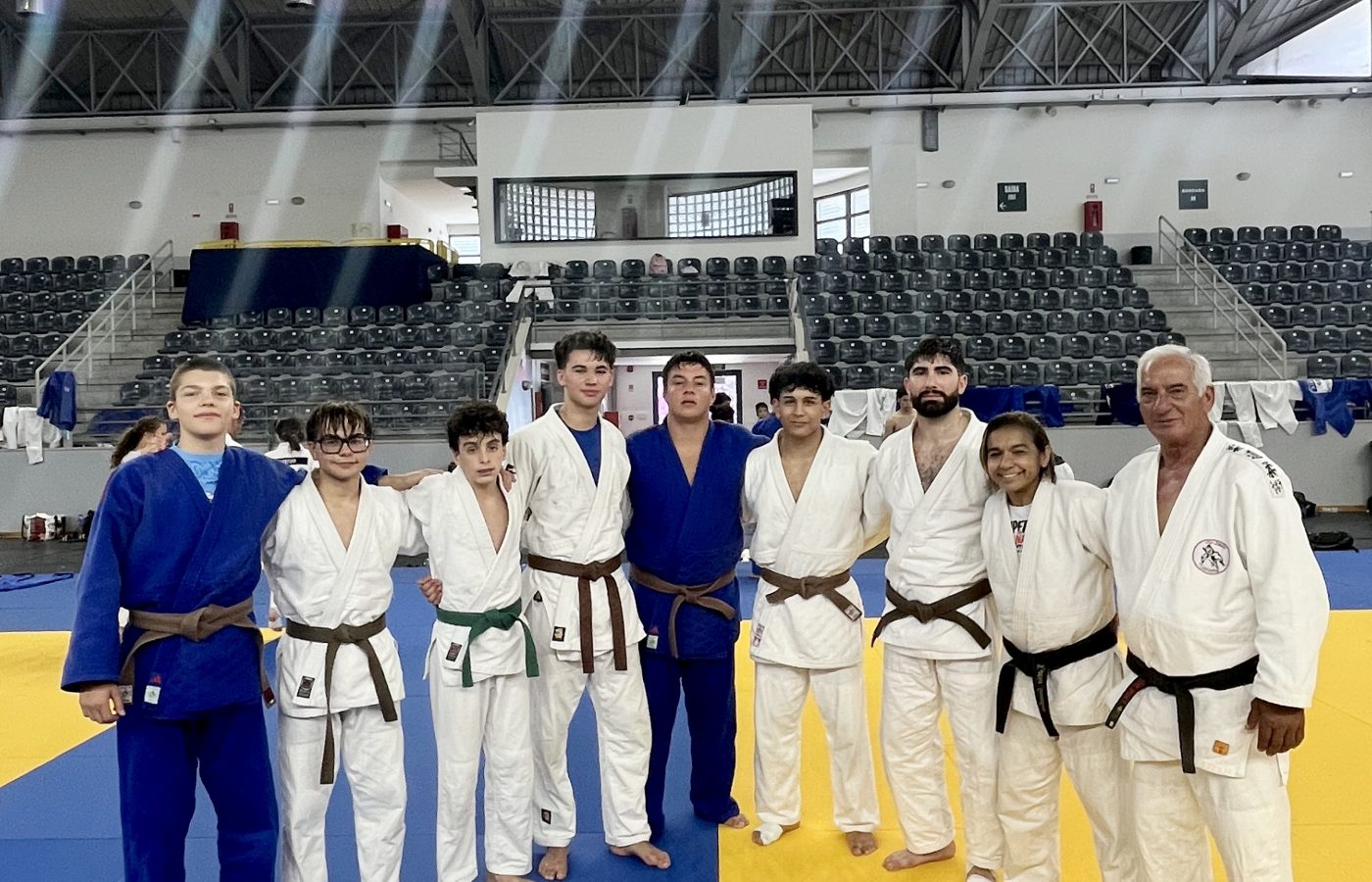 Kátia Sombra, treinadora do CJTN, no Estágio Internacional de Judo em Tomar