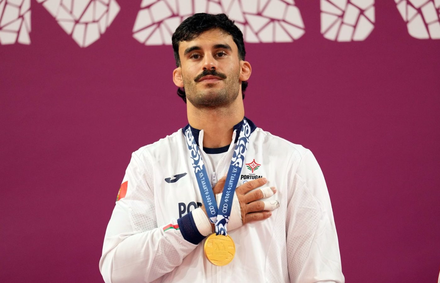 João Fernando campeão dos Jogos do Mediterrâneo 2026