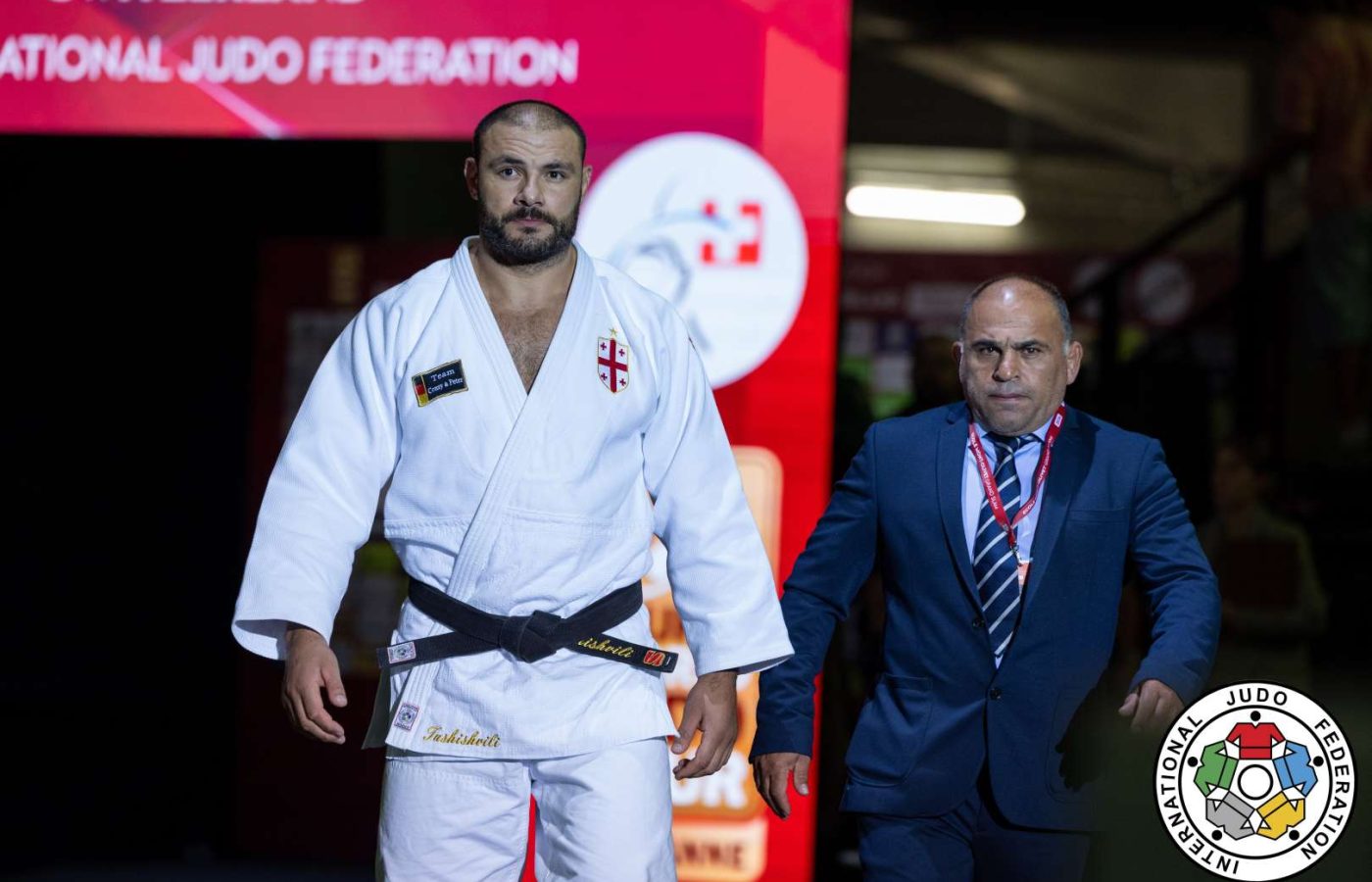Guram Tushishvili, judoca georgiano de +100kg, de judogi branco