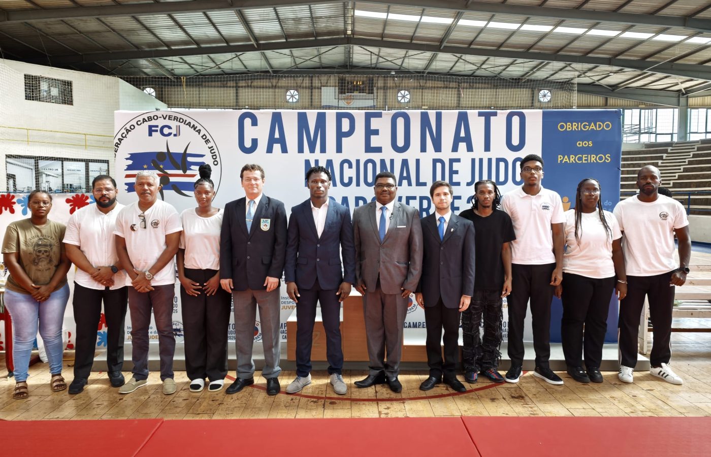 Pavilhão Gimnodesportivo Vavá Duarte, palco do Campeonato Nacional de Judo de Cabo Verde